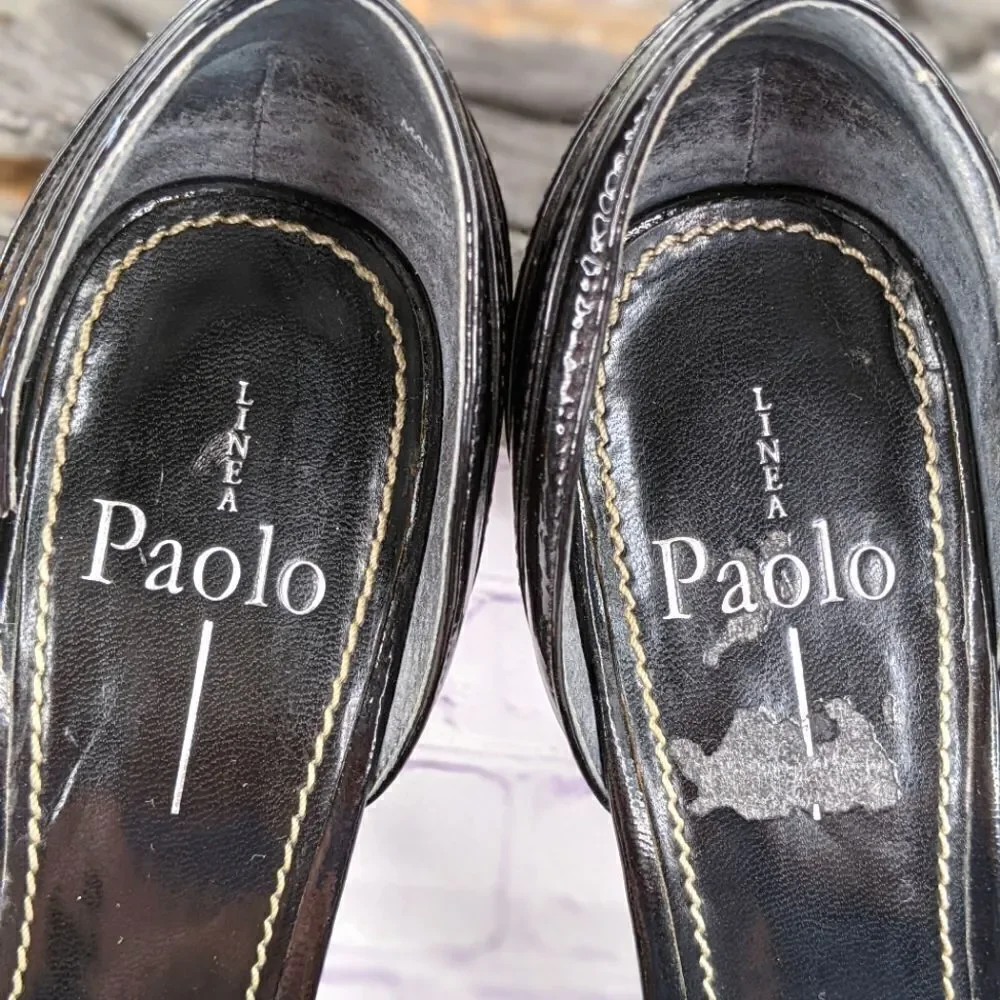 Linea Paolo Peep Toe d'Orsay Pump